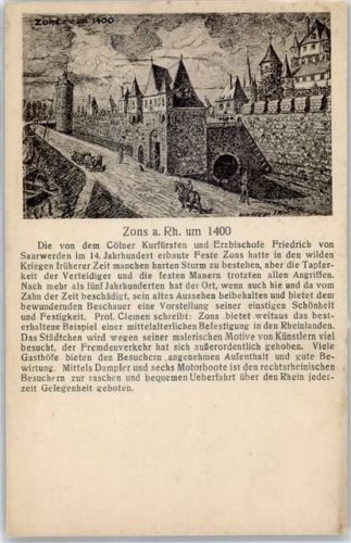 41539 W4047 Zons Künstlerkarte
