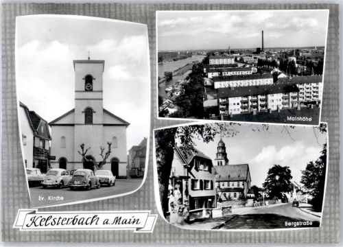 Kelsterbach Kirche Mainhöhe Bergstrasse