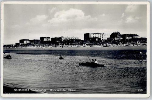 Wangerooge Blick zum Strand