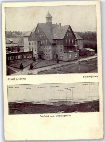 37586 W3354 Dassel , Solling - Erholungsheim Fernblick
