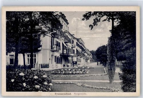 Frantiskovy Lazne 1933 Morgenzeile