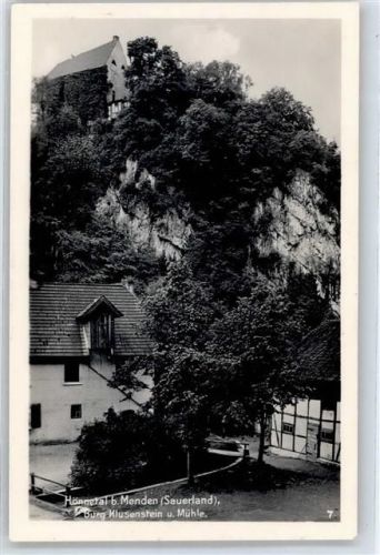 Hemer Burg Klusenstein und Mühle