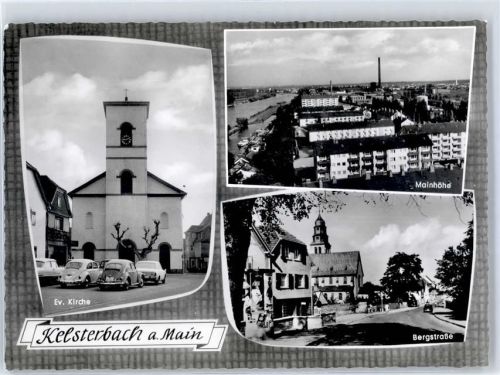 Kelsterbach Kirche Bergstrasse Mainhöhe
