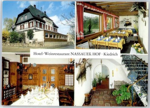 65399 W6229 Kiedrich , Rheingau - Hotel Nassauer Hof