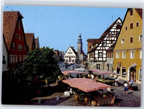 91207 W8560 Lauf a d Pegnitz - Marktszene