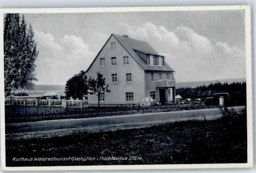 61479 W6246 Glashütten , Taunus - Kurhaus Wald Gasthaus
