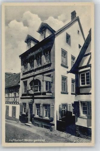 Neckargemünd Gasthaus Zur Stadt Athen