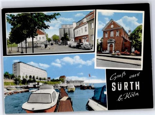 Sürth Kirche Hafen