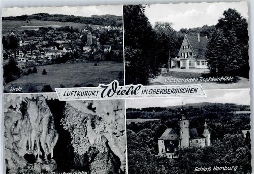 Wiehl Gasthaus Tropfsteinhöhle Schloss Homburg Höhle