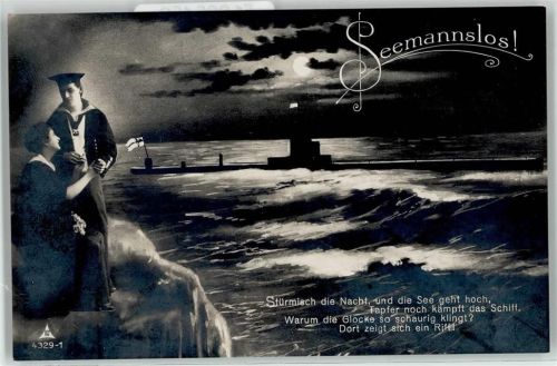 Seemannslos Frau Matrose Poesie / Liebe