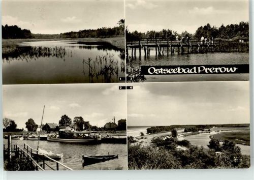 Ostseebad Prerow Hafen Strand Hohe Düne Prerowstrom