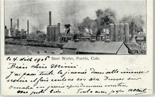 Pueblo 1906 - Steel Works