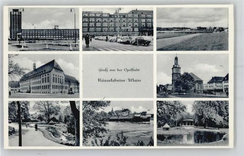 Rüsselsheim Opel Stadtpark Kirche