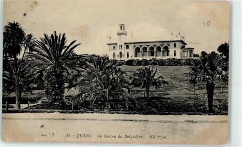 Tunis 1915 - Le Casino du Belvedere