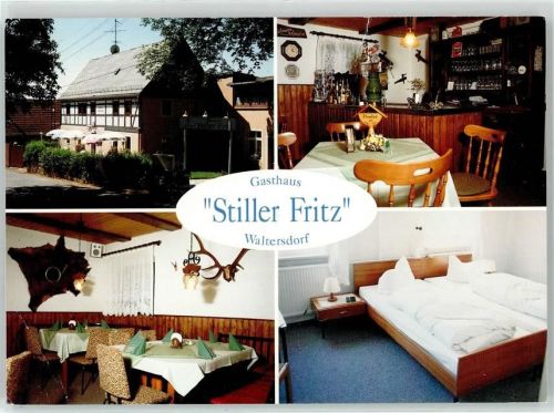 Waltersdorf Gasthaus Stiller Fritz Pension Familie Rudolph
