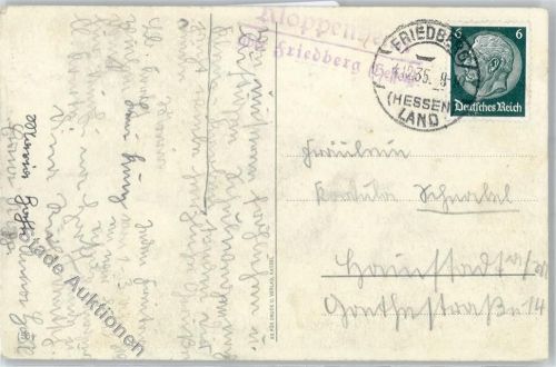 61184 W6367 Kloppenheim , Wetterau - Landpoststempel