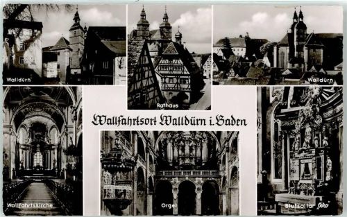 Walldürn Rathaus Wallfahrtskirche Orgel