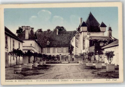 Saint-Jean-d'Ardieres Chateau de Pizay