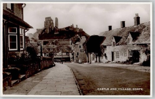 Bournemouth Schloss Ruine Corfe AKU1