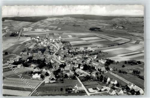 54497 W5552 Hundheim b Bernkastel-Kues - Fliegeraufnahme