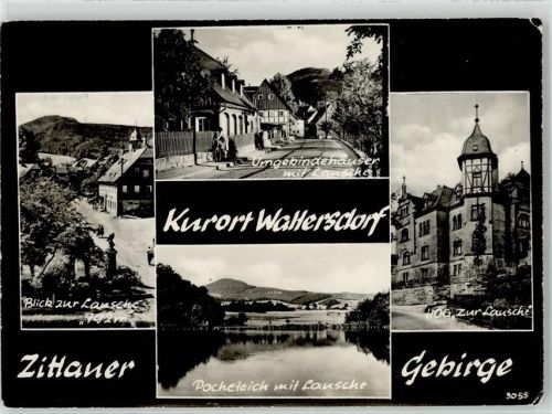 Waltersdorf HOG Zur Lausche Pocheteich Umgebindehäuser