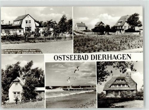 Dierhagen Ferienlager Junge Garde Strand