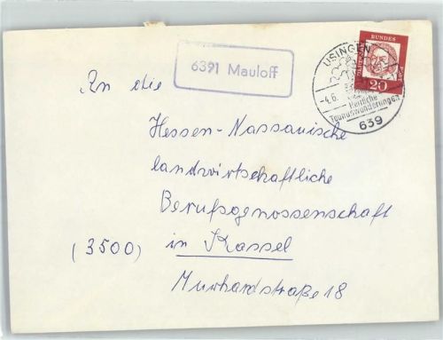 Mauloff Landpoststempel