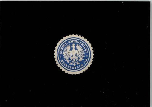 Weißenfels Siegelmarke