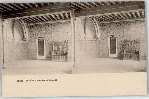 Blois Schlafzimmer König Henri II.