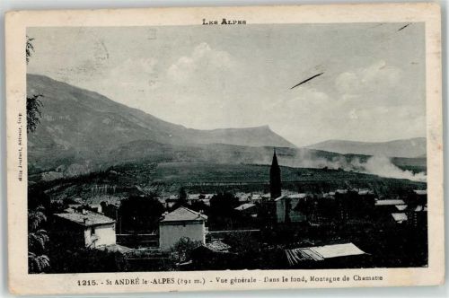 Saint-Andre-les-Alpes 1930