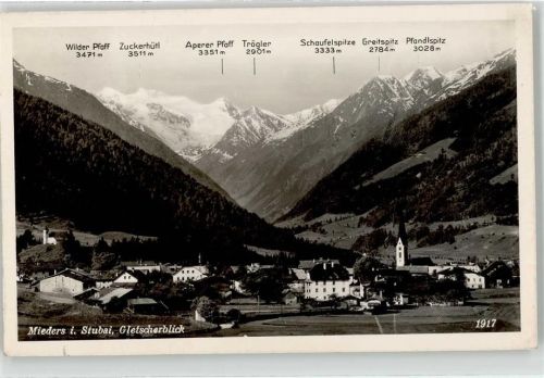 Mieders Gletscherblick Stubai