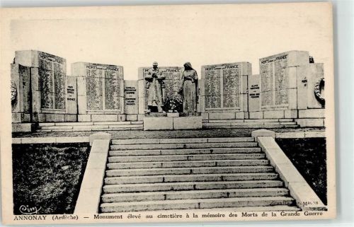 Annonay Kriegerdenkmal