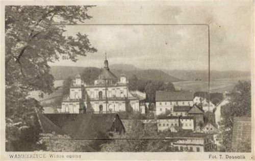 Albendorf - Albendorf Leporello Gesamtansicht II- (beschnitten, Stauchung)