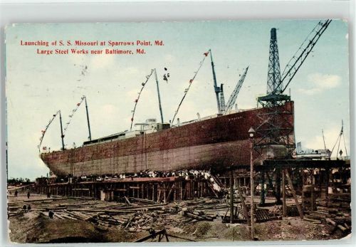 Baltimore 1913 Werft Schiff