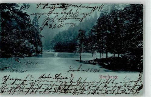 Dornbirn 1900 Stauffensee Ort handschriftlich