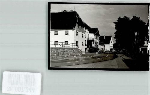 Rötenbach Hauptstraße Foto Original aus Archiv eines Ansichtskartenverlags Ort handschriftlich