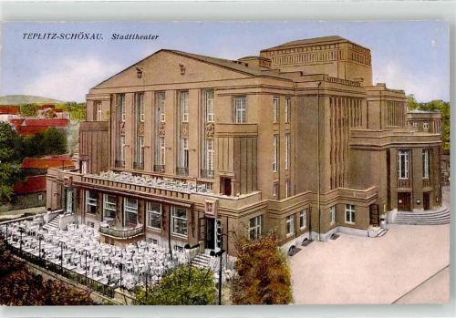 Teplice 1928 Stadttheater