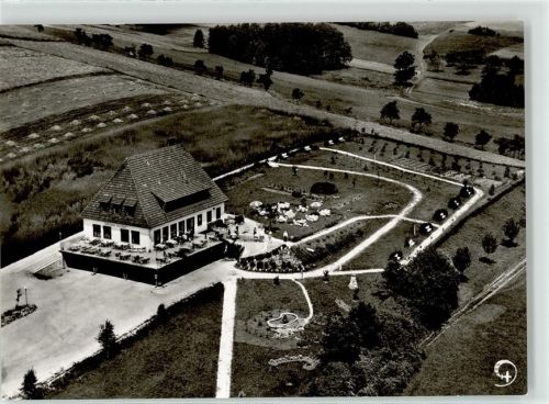 96231 W8623 Banz , Oberfr - Fliegeraufnahme Gasthaus Bruckner am Banzer Wald Pension