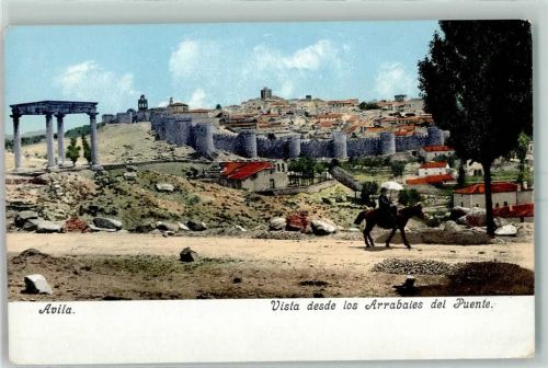 Avila - Vista desde los Arrabales del Puente