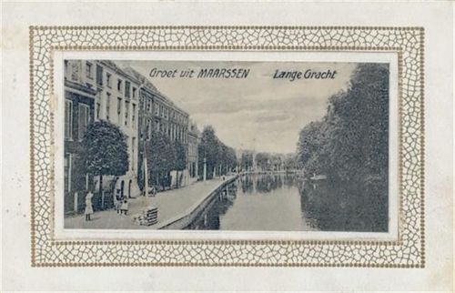 3601 Maarssen - Maarssen (Niederlande) Leporello Lange Gracht II (Stauchung, kleine Abschürfungen am Leporello-Falz)