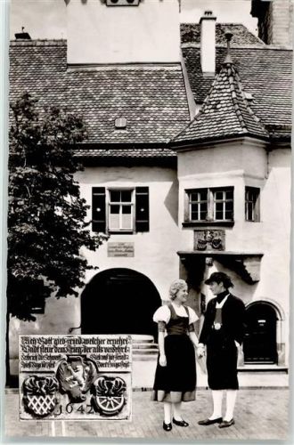 95615 W8590 Marktredwitz - Tag des Egerlandes 1969 Tracht Sonderstempel