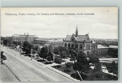 Adelaide - University Public Library Art Gallery and Museum