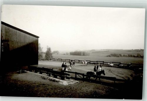 Nieder-Moos Foto Reitstall Original aus Archiv eines Ansichtskartenverlages