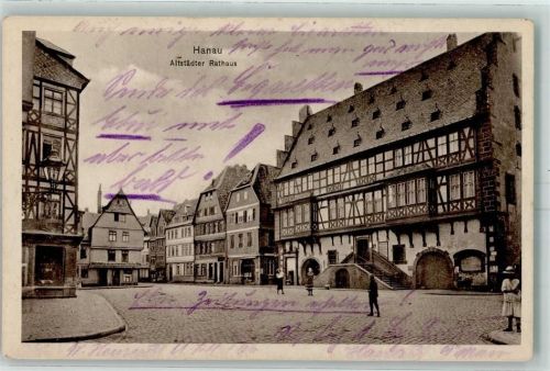 Hanau 1916 Altstädter Rathaus
