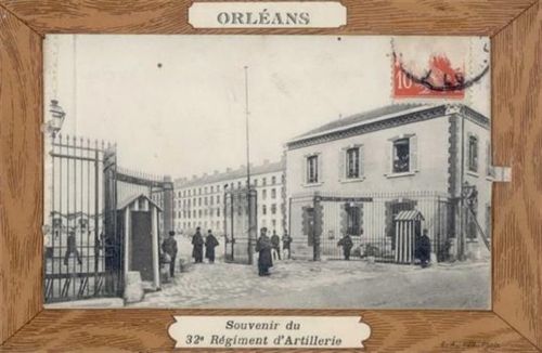 Orleans Orléans (Frankreich) Kaserne Regiment 32 Leporello I-II