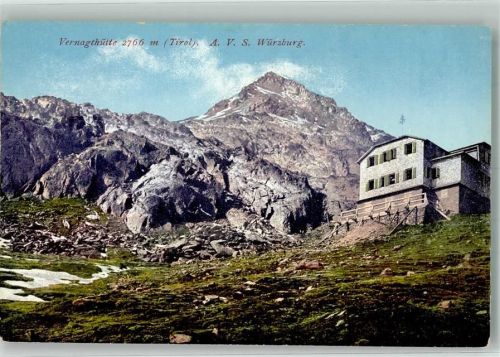 Vernagthütte Photochromiekarte Nr. 11833