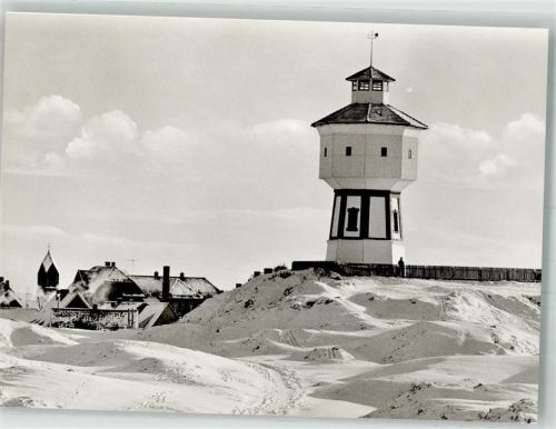 Langeoog Leuchtturm Winter
