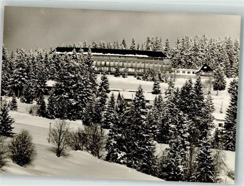 Falkau Krankenhaus Kindergenesungsstätte Schuppenhörnle Winter