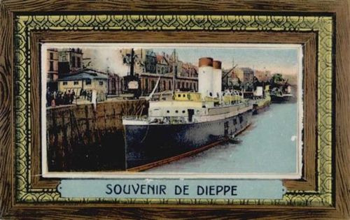 76200 Dieppe - Dieppe (Frankreich) Leporello II (kleine Einrisse bei Leporello-Abdeckung)