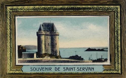 35400 Saint-Malo - Saint Malo (Frankreich) Leporello Souvenir de Saint-Servan II (Stauchung, kleine Einrisse bei Leporello-Abdeckung)